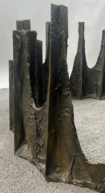 Paul Evans Bronze Stalagmite Coffee Cocktail Table