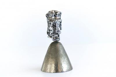 Paul Evans Brutalist Bell in the Manner of Paul Evans