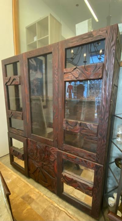 Paul Evans EXCEPTIONAL BRUTALIST SHOWCASE CABINET