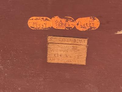 Paul Evans MID CENTURY PATCHWORK WOOD BRASS TRAY CANDLESTICKS MANNER OF PAUL EVANS