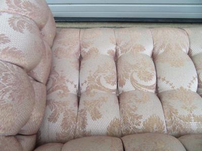 Paul Evans Magnificent Paul Evans Directional Biscuit Tufted Party Loveseat Sofa Modern