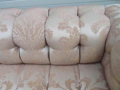 Paul Evans Magnificent Paul Evans for Directional Biscuit Tufted Party Sofa Midcentury