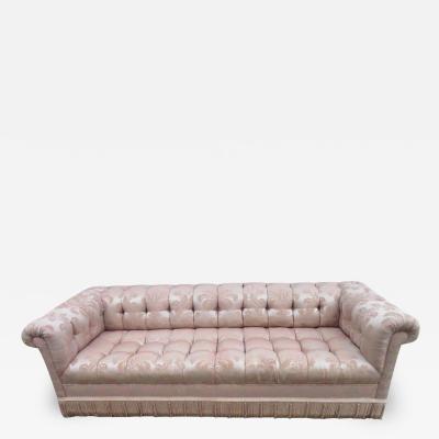 Paul Evans Magnificent Paul Evans for Directional Biscuit Tufted Party Sofa Midcentury