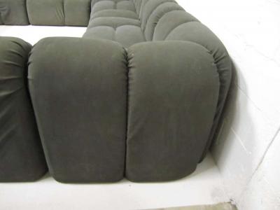 Paul Evans Mid Century Modern Seven Piece Signed Paul Evans Sectional Sofa