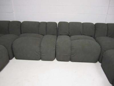 Paul Evans Mid Century Modern Seven Piece Signed Paul Evans Sectional Sofa