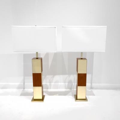 Paul Evans PAIR OF CITYSCAPE TABLE LAMPS