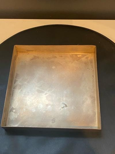 Paul Evans PAUL EVANS BURLWOOD AND CHROME CITYSCAPE BOX