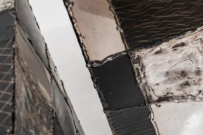 Paul Evans Pair of Argente Cubes Model PE 37 by Paul Evans