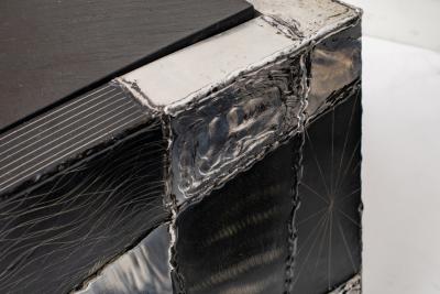 Paul Evans Pair of Argente Cubes Model PE 37 by Paul Evans