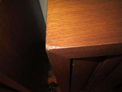 Paul Evans Pair of Brutalist Paul Evans Style Night Stands Pedestal Mid century