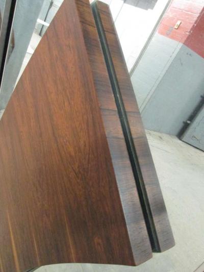 Paul Evans Pair of Large Rosewood Mirrors in the Style of Paul Evans for Directional
