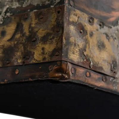 Paul Evans Paul Evans Box for America House Copper Bronze and Pewter Hinged Signed