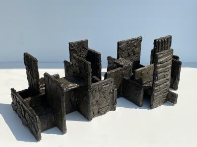 Paul Evans Paul Evans Brutalist Skyline Coffee Table