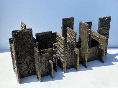 Paul Evans Paul Evans Brutalist Skyline Dining Table