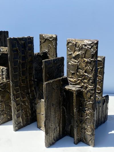 Paul Evans Paul Evans Brutalist Skyline Dining Table