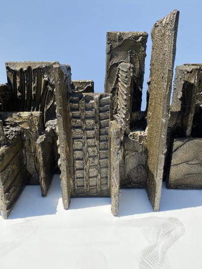 Paul Evans Paul Evans Brutalist Skyline Dining Table