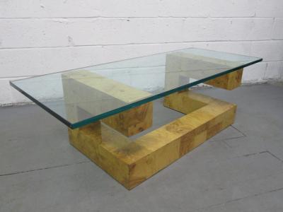 Paul Evans Paul Evans Burl Wood Coffee Table