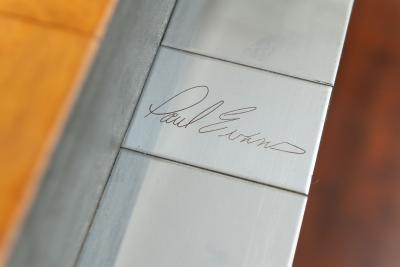 Paul Evans Paul Evans Cityscape Burl Patchwork Coffee Table Signed