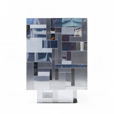 Paul Evans Paul Evans Cityscape Mid Century Chrome Credenza