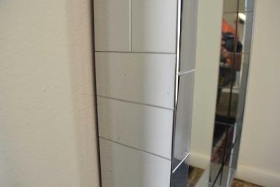 Paul Evans Paul Evans Cityscape Mirror in Chrome Signed