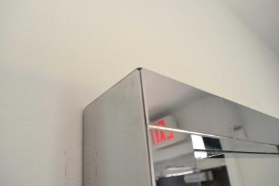 Paul Evans Paul Evans Cityscape Mirror in Chrome Signed