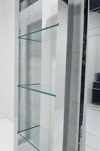 Paul Evans Paul Evans Custom Cityscape Etageres with Lighting Signed c 1970s