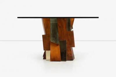 Paul Evans Paul Evans Custom Faceted Dining Table
