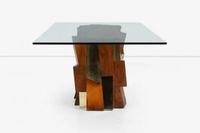 Paul Evans Paul Evans Custom Faceted Dining Table