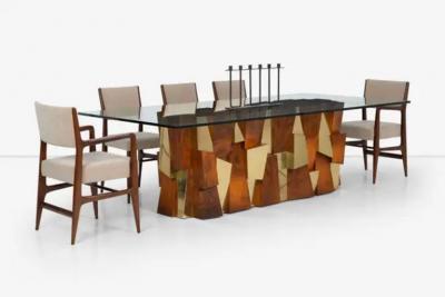 Paul Evans Paul Evans Custom Faceted Dining Table