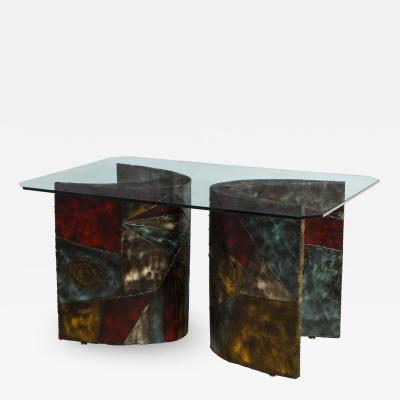 Paul Evans Furniture 1970s American Craft Movement Tables Chairs Paul Evans Dining Table Model Pe 24