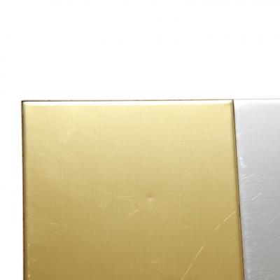 Paul Evans Paul Evans Ice Bucket Cityscape Brass Chrome Glass