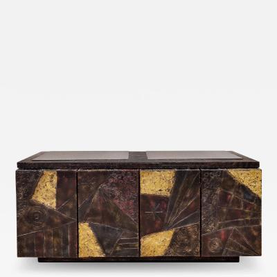 Paul Evans Paul Evans Iconic Artisan 4 Door Credenza 1968 Signed and Dated 