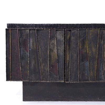 Paul Evans Paul Evans Mid Century Deep Relief Cabinet Credenza
