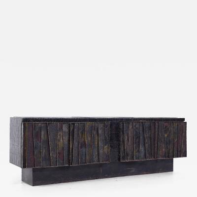 Paul Evans Paul Evans Mid Century Deep Relief Cabinet Credenza