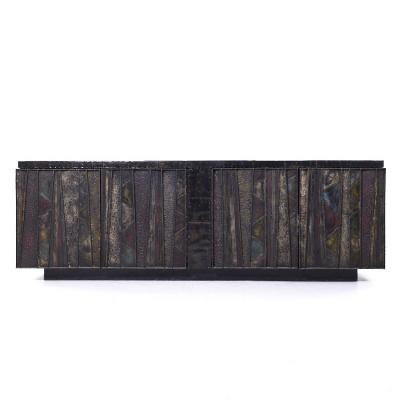 Paul Evans Paul Evans Mid Century Deep Relief Cabinet Credenza