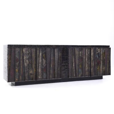 Paul Evans Paul Evans Mid Century Deep Relief Cabinet Credenza