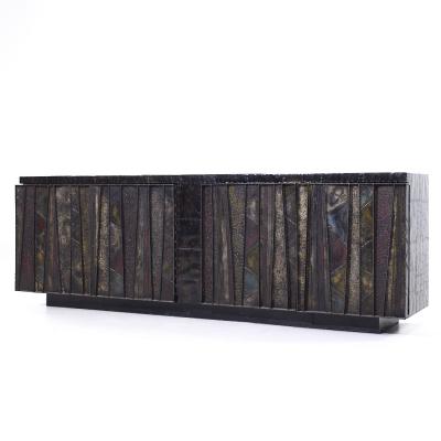 Paul Evans Paul Evans Mid Century Deep Relief Cabinet Credenza