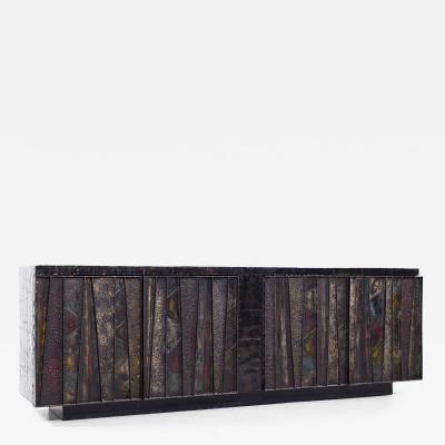 Paul Evans Paul Evans Mid Century Deep Relief Cabinet Credenza