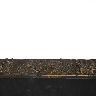 Paul Evans Paul Evans Mirror Sculpted Bronze Signed