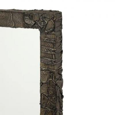 Paul Evans Paul Evans Mirror Sculpted Bronze Signed