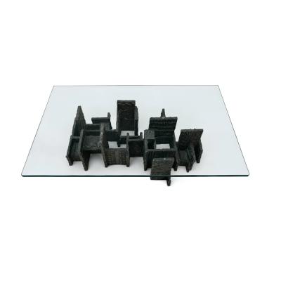 Paul Evans Paul Evans PE131 Bronze Coffee Table 1960s
