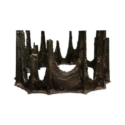 Paul Evans Paul Evans Sculpted Bronze PE 128 Stalagmite Coffee Table 1971 Signed 