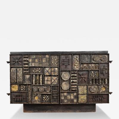 Paul Evans Paul Evans Sculpture Front cabinet