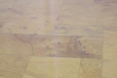 Paul Evans Paul Evans Signed Burl Patchwork Cocktail Table 48 Square
