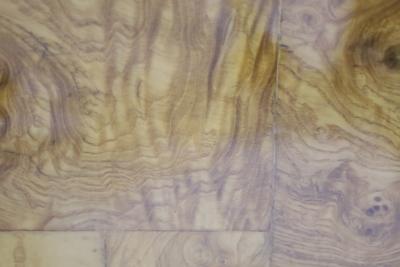 Paul Evans Paul Evans Signed Burl Patchwork Cocktail Table 48 Square