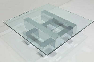 Paul Evans Paul Evans Signed Cityscape Cocktail Table