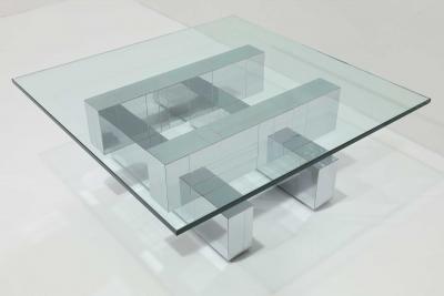 Paul Evans Paul Evans Signed Cityscape Cocktail Table