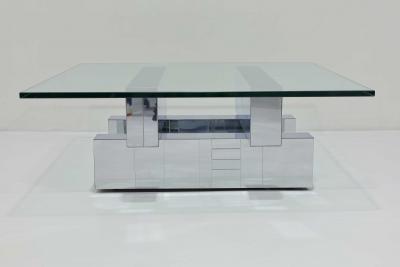 Paul Evans Paul Evans Signed Cityscape Cocktail Table