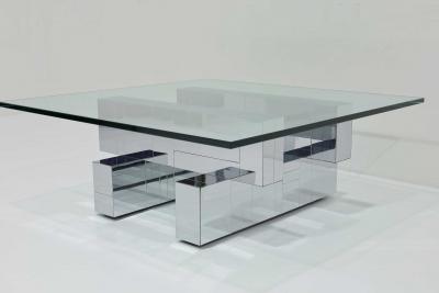 Paul Evans Paul Evans Signed Cityscape Cocktail Table