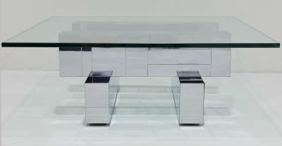 Paul Evans Paul Evans Signed Cityscape Cocktail Table
